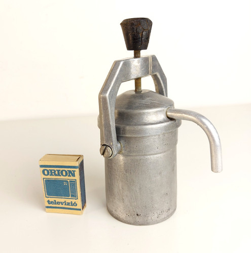 Vintage camping espresso - vintage,
