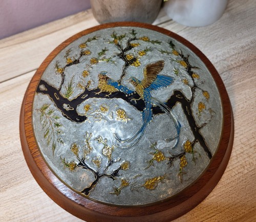 Wooden trinket box with - with, a