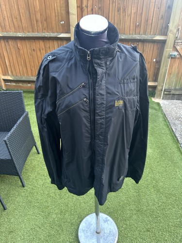 Star men raw jacket black - men's,