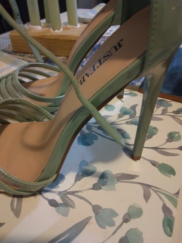 Multi strap open toe stiletto - multi,