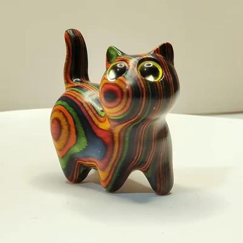 Hand painted wooden - hand,