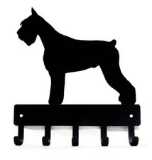 Giant Schnauzer Dog Key Rack/
