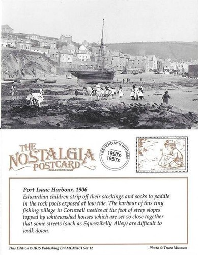 Postcard port isaac cornwall - postcard,