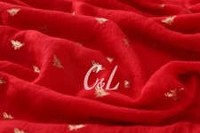 Cute Mini Bee Rose Gold Foil Print Scarf Light Wight Shawl Wrap Pashmina