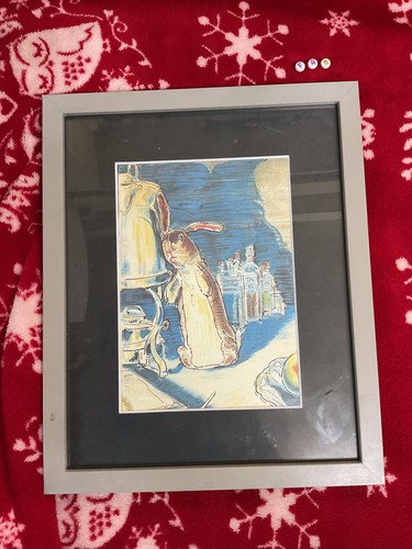 Rare vintage art print - vintage,