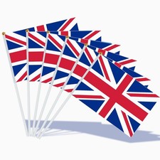 15pcs Union Jack Flags on