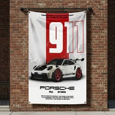 911 Garage Banner Car Flag 3x5