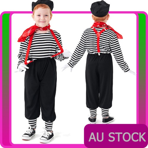 Kids mime costume boys artist - kids,