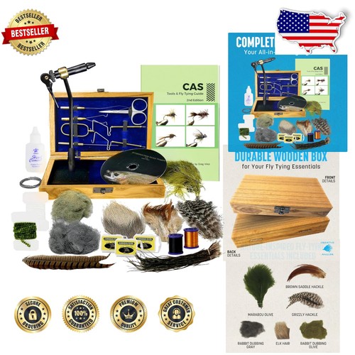 Complete fly tying starter - tying,