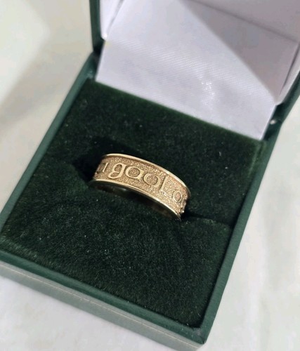 9ct yellow gold novelty ring - 9ct,