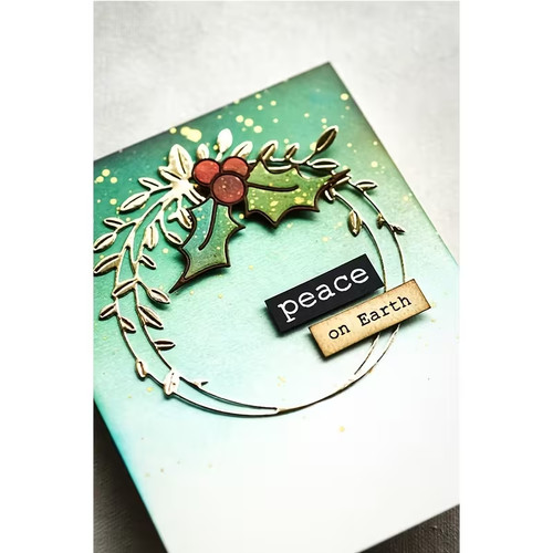 Hollow holly berry christmas - holly,