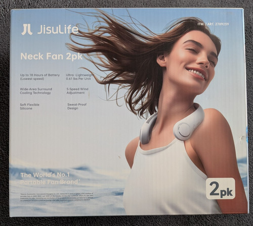 Jisulife portable neck fan 2 - neck,