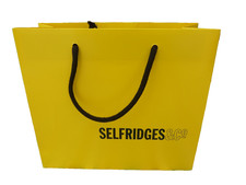 Hard paper gift bag Selfridges
