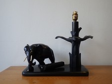 Vintage carved ebonized