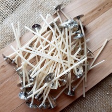 Candle Wicks Natural Pre Waxed