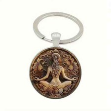 YOGA KEYRING    (SLIGHT