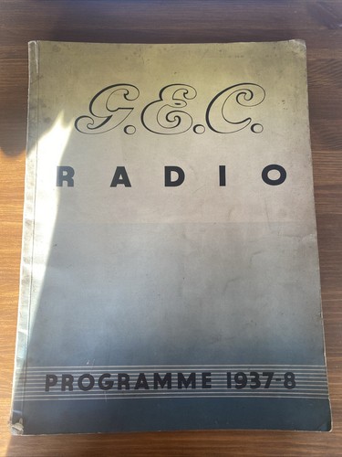 Gec 1937 vintage - 1937, radio