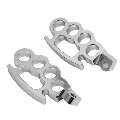 Motorcycle chrome foot pegs - motorcycle,