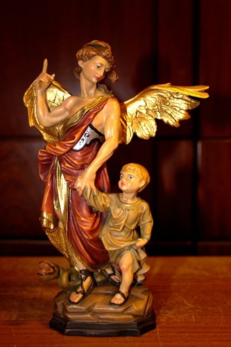 Hand carved wood - hand, saint