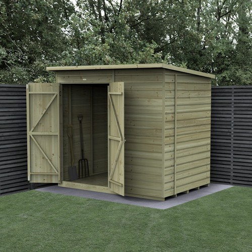 Forest beckwood 7x5 pent shed - pent,