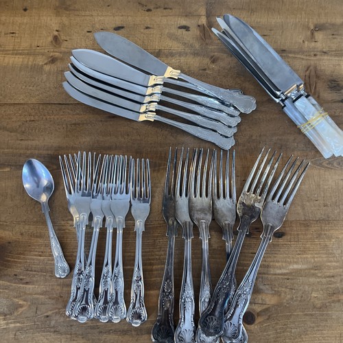 Job lot vintage cutlery - job,