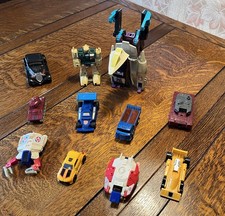 Vintage Transformers Toys Bundle Job Lot 11pcs Hasbro Takara Tomy etc. SF Robot