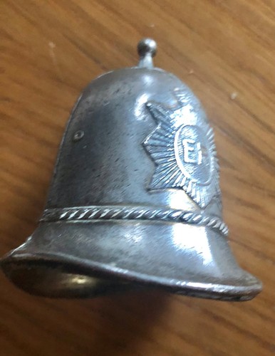 Vintage miniature brass police - miniature,