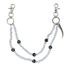 Apex Double Shamballa Jean Chain / Wallet Chain