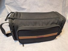 Vintage 1990s PULLMAN Black Video Recorder Camera Bag Handle Shoulder Strap