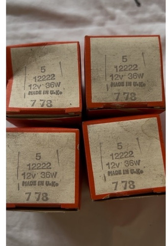 Vintage lucas 12222 12v - 5,