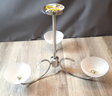 Hardwired Ceiling Light Fixture LED Faux Crystal Lighting Modern J1439