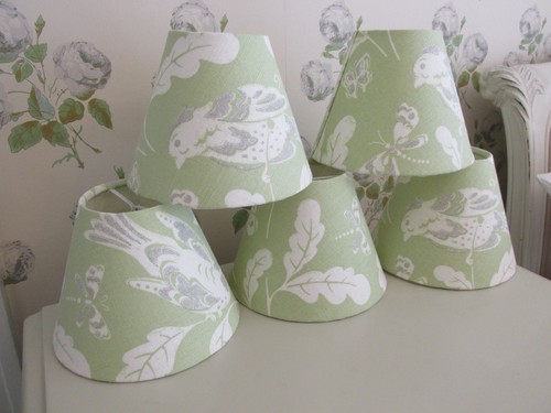 Candle clip lampshades 5 - lampshades, x