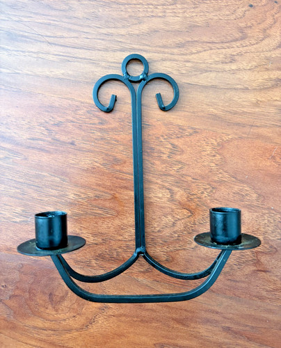 Vintage black wrought iron - wrought,