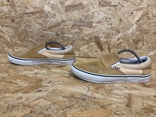 Vans Size 10 UK Low  Brown Tanned Slip On Casual 