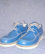 red or dead shoes UK SIZE 6.5 Blue Leather 