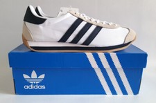 Adidas Originals. Country OG. Nylon. UK 9.5 White & Black. BNIB