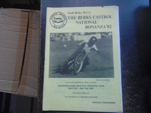 Grasstrack racing programme - grasstrack,