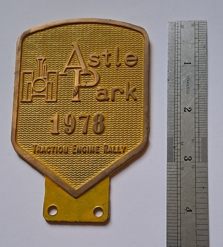 Vintage astle park - 1978, steam