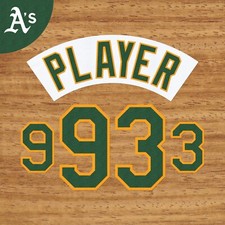 OAKLAND A'S HOME JERSEY