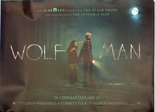 Wolfman quad movie poster - uk,
