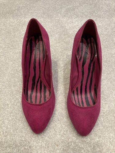Fuchsia pink 7cm - 7cm, heel
