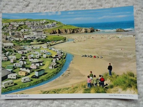 Perranporth postcard new - perranporth,