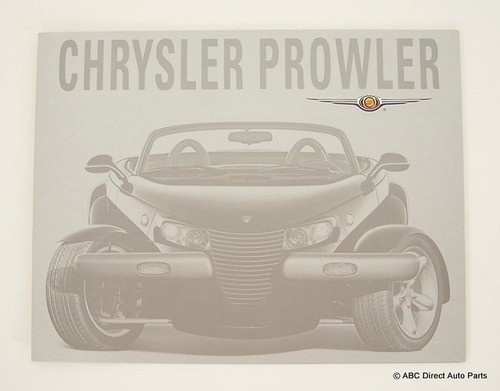 2001 chrysler prowler - chrysler, saver