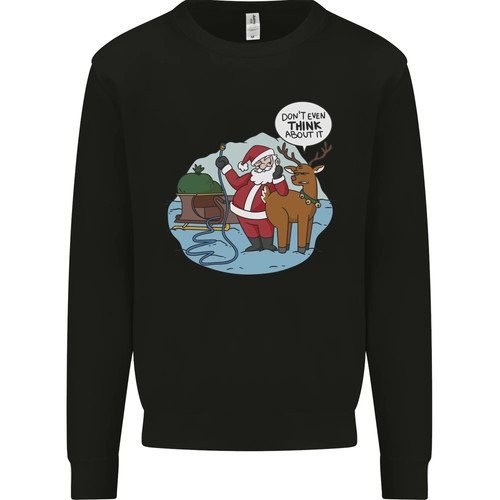 Rude santa rudolf christmas - &,