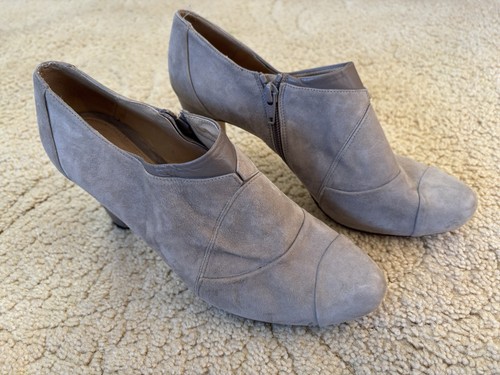 Jigsaw ladies suede shoe high - suede,