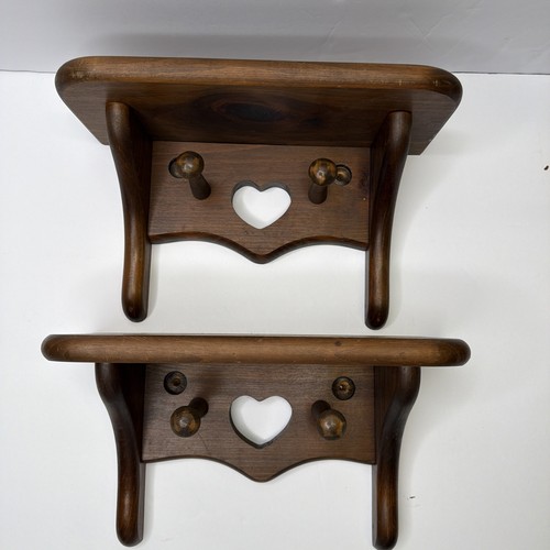 Vintage wooden wall display - wooden,