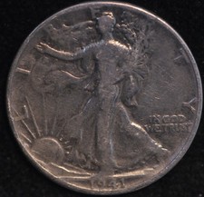 Usa half dollar 1941 walking - usa,