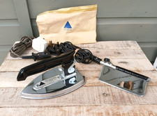 Vintage Trident Travel Iron 942 (Made in Japan) & Pifco Trouser Press 240v