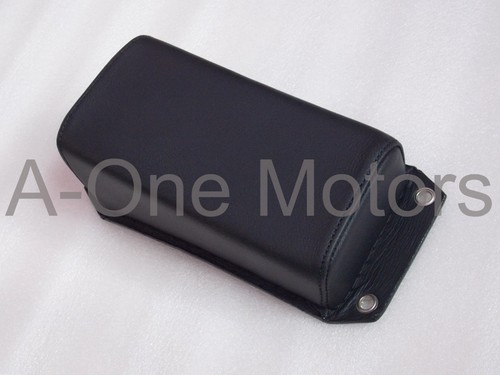 Genuine leather pillion pad - leather, p-pad