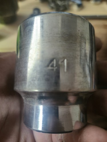 41mm metric chrome socket - metric,